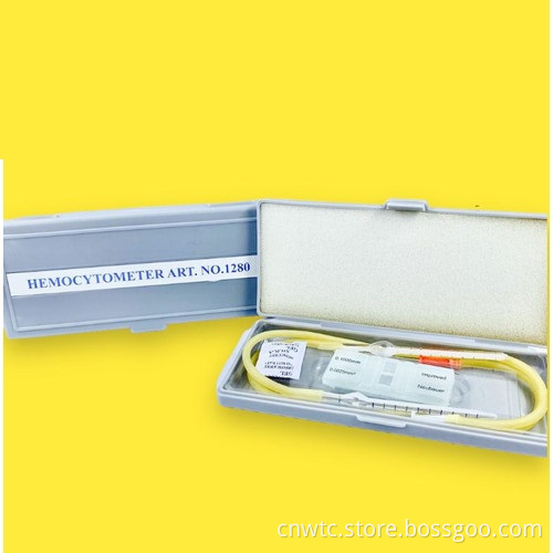 Lab Hemocytometer Set: Accurate Blood Counting Chamber Apparatus for Scientific Research and Clinical Applications